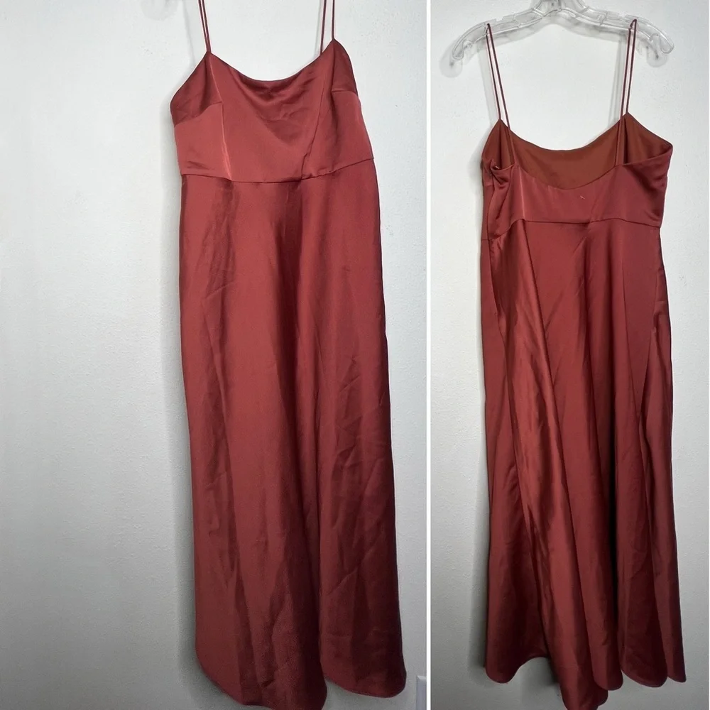 BHLDN Leti Dress in Cinnamon, size 10 NWT - Picture 3 of 8
